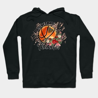 Aesthetic Pattern Thunder Basketball Gifts Vintage Styles Hoodie